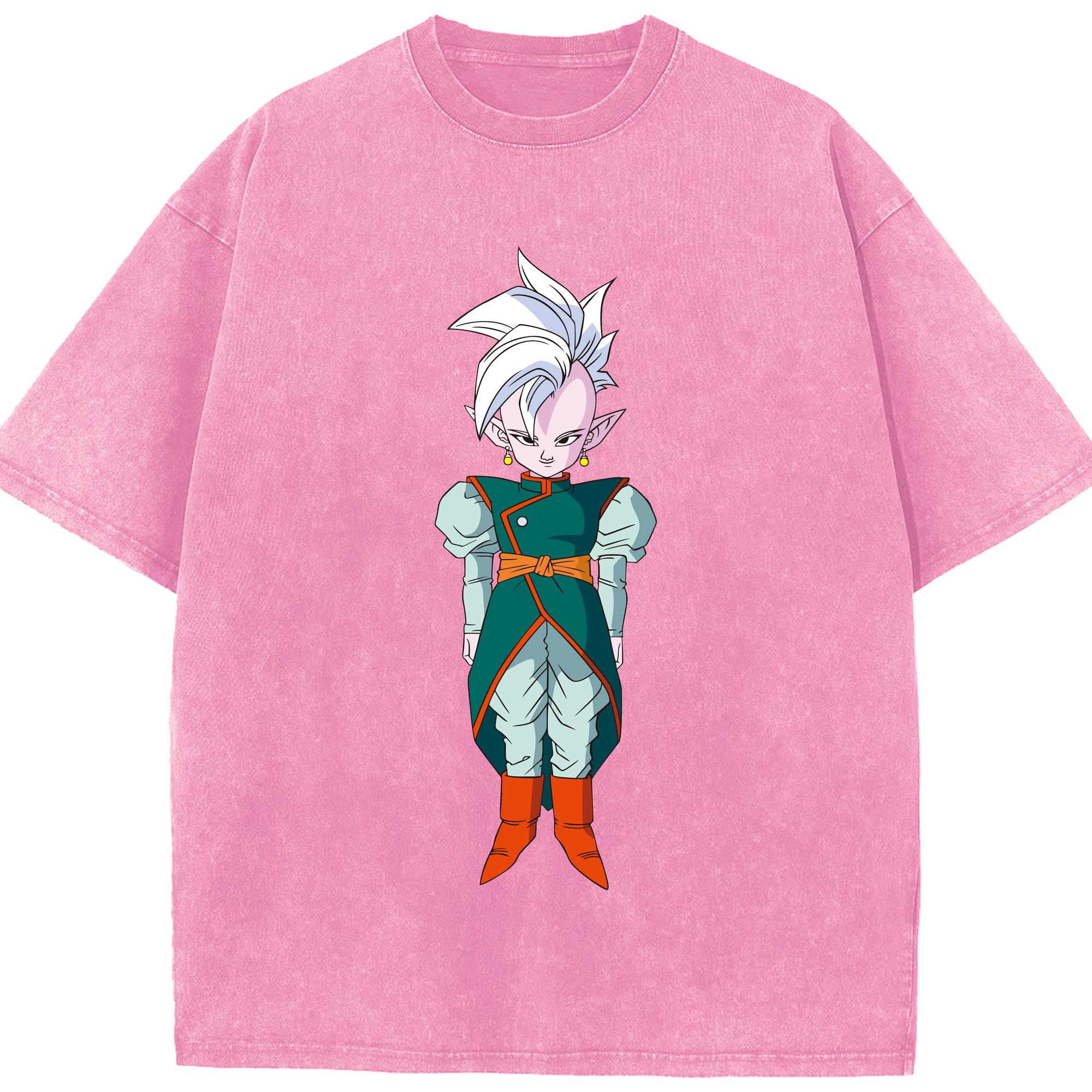 （画像用） ドラゴンボール DRAGON BALL 綿100% ヴィンテージ風 半袖Tシャツ（フロントプリント）